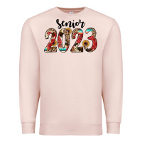Pale Pink senior 2023 western Premium Sweatshirt - JahusDesignShop