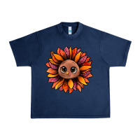 Navy turkey sunflower bbs Urban Heavy Tee - BundleAndBundleShop
