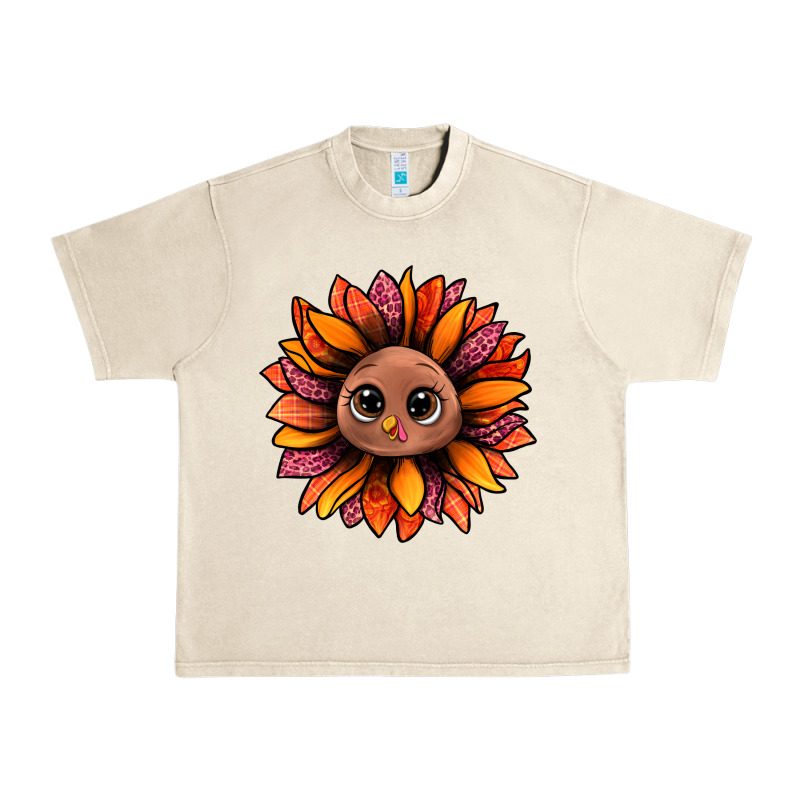 Turkey Sunflower Bbs Urban Heavy Tee by BundleAndBundleShop | Teevron