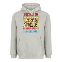 Moon Dust socialism Heavyweight Hoodie - DesigneFamous