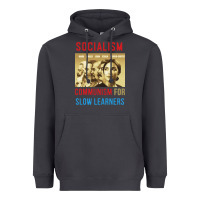 Smoke socialism Heavyweight Hoodie - DesigneFamous