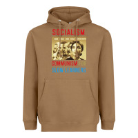 Toasted Coconut socialism Heavyweight Hoodie - DesigneFamous