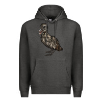 Charcoal Heather Baby Cayuga Duck Premium Hoodie - LillyAllenDesigns