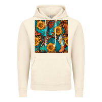 Vintage Artic western cowboy boot seamless pattern Vintage Hoodie - BundleAndBundleShop