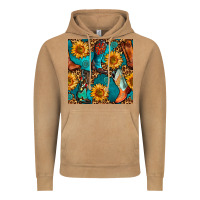 Vintage Camel western cowboy boot seamless pattern Vintage Hoodie - BundleAndBundleShop