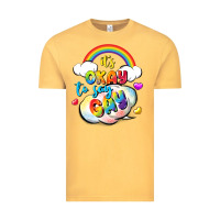 Vintage Mustard its okay to say gay pride Vintage Tee - FaDigitalArtStudio