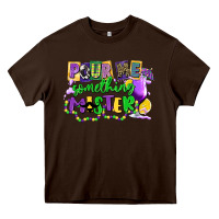 Chocolate Brown pour me something mister Heavy Core Tee - CowGirlArtShop