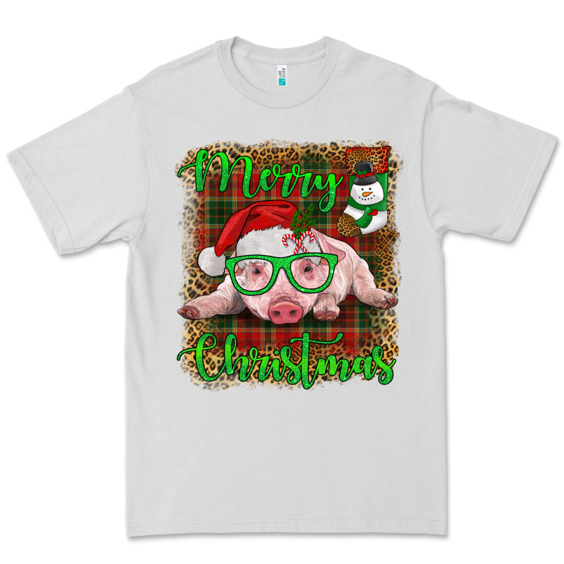 Merry Christmas Baby Pig Premium Tee by RanaPortraitStore | Teevron