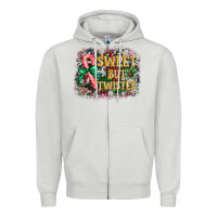 Sweet But Twisted Zipper Hoodie | Teevron