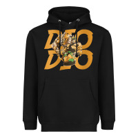 Black jojo bizarre Heavyweight Hoodie - DesigneFamous