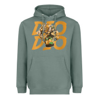 Sage jojo bizarre Heavyweight Hoodie - DesigneFamous