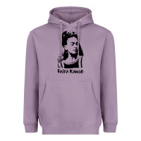 Lavender frida kahlo Heavyweight Hoodie - DesigneFamous