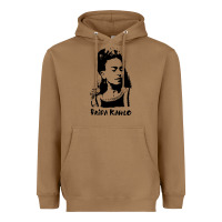 Toasted Coconut frida kahlo Heavyweight Hoodie - DesigneFamous