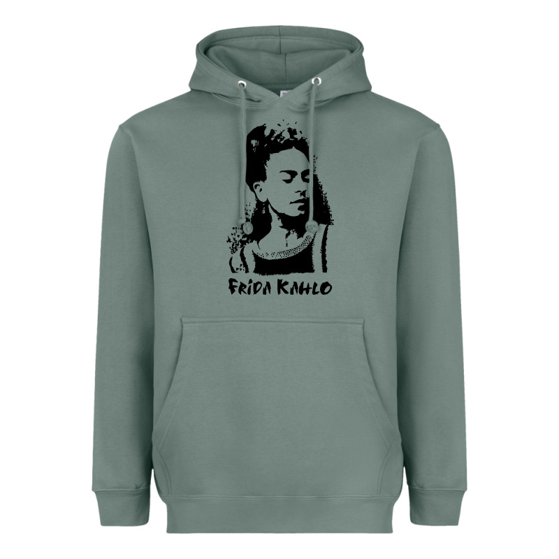 Frida Kahlo Heavyweight Hoodie by DesigneFamous | Teevron