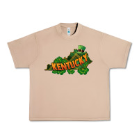 Burro Kentucky map St. Patrick's Day Urban Heavy Tee - FaDigitalArtStudio