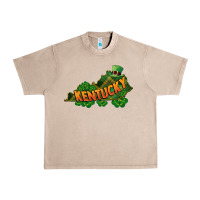 Kentucky Map St. Patrick's Day Urban Heavy Tee | Teevron