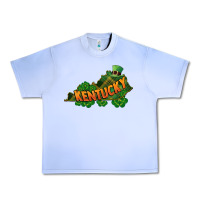 Grape Ice Kentucky map St. Patrick's Day Urban Heavy Tee - FaDigitalArtStudio