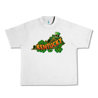 Lunar Rock Kentucky map St. Patrick's Day Urban Heavy Tee - FaDigitalArtStudio