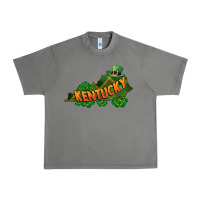 Tornado Kentucky map St. Patrick's Day Urban Heavy Tee - FaDigitalArtStudio