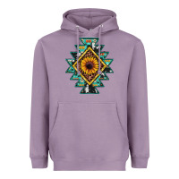 Lavender aztec leopard sunflower Heavyweight Hoodie - JahusDesignShop