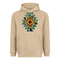 Mushroom aztec leopard sunflower Heavyweight Hoodie - JahusDesignShop