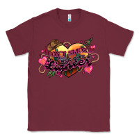 Burgundy I don't smoke but he's got a lighter Classic Tee - HowdyJamesFarm