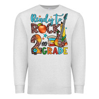 Oatmeal Heather ready to rock 2nd grade Premium Sweatshirt - JahusDesignShop