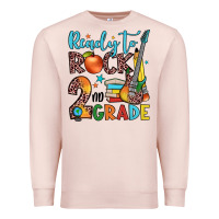 Pale Pink ready to rock 2nd grade Premium Sweatshirt - JahusDesignShop