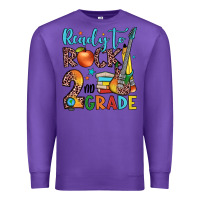Purple ready to rock 2nd grade Premium Sweatshirt - JahusDesignShop
