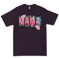 Plum Mama vibes Mother's Day Premium Tee - CowGirlArtShop