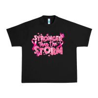 Black stronger than the storm breast cancer Urban Heavy Tee - RanaPortraitStore