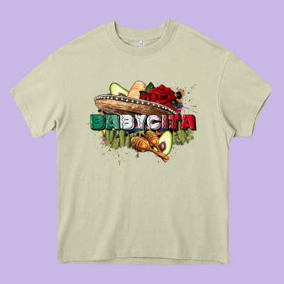 Babycita Cinco De Mayo Heavy Core Tee Designed By Cowgirlartshop