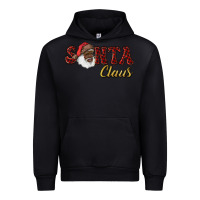 Black african american santa claus Urban Hoodie - RanaPortraitStore