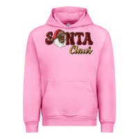 Fuchsia Pink african american santa claus Urban Hoodie - RanaPortraitStore