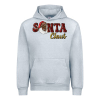Heather Grey african american santa claus Urban Hoodie - RanaPortraitStore