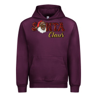 Mauve Wine african american santa claus Urban Hoodie - RanaPortraitStore