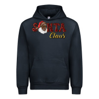 Navy african american santa claus Urban Hoodie - RanaPortraitStore