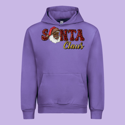 African American Santa Claus Urban Hoodie Designed By Ranaportraitstore