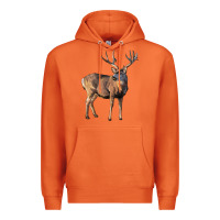 Carrot Mule Buck Deer Premium Hoodie - LillyAllenDesigns