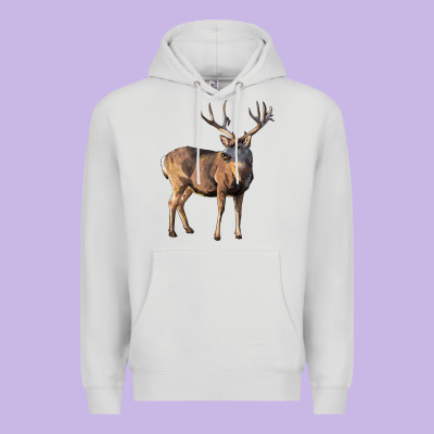 Mule Buck Deer Premium Hoodie Designed By Lillyallendesigns