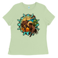 Matcha gemstone cowboy Ladies Tee - OliviaCreatesArt