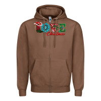 Chestnut love christmas Zipper Hoodie - AdoDesignShop
