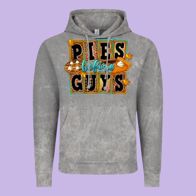 Pies Before Guys Vintage Hoodie Designed By Fadigitalartstudio