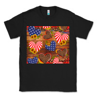 Black america heart Classic Tee - Artiststas