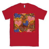 Red america heart Classic Tee - Artiststas