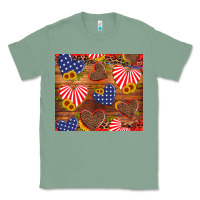 Sage america heart Classic Tee - Artiststas
