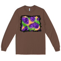 Chestnut halloween spooky bat background Long Sleeve Tee - BundleAndBundleShop