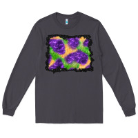 Smoke halloween spooky bat background Long Sleeve Tee - BundleAndBundleShop