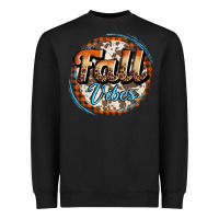 Black fall vibes Heavyweight Sweatshirt - AdoDesignShop
