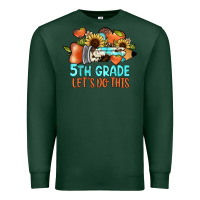 Sports Green 5th grade let's do this Premium Sweatshirt - JahusDesignShop